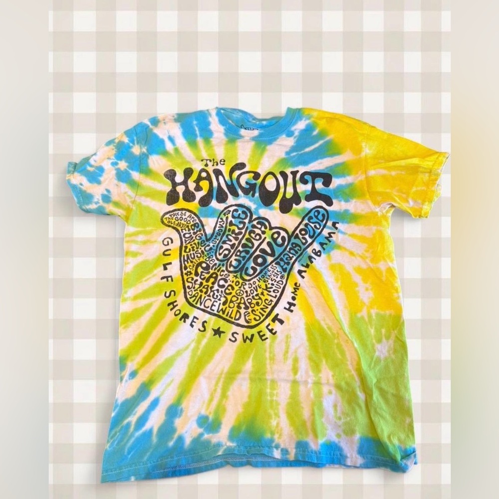 Tie-Dye Hangout Gulf Shores Alabama Shirt